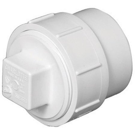 PINPOINT PVC00105X1200HA PVC Clean-Out Adapter; 4 in. PI708252